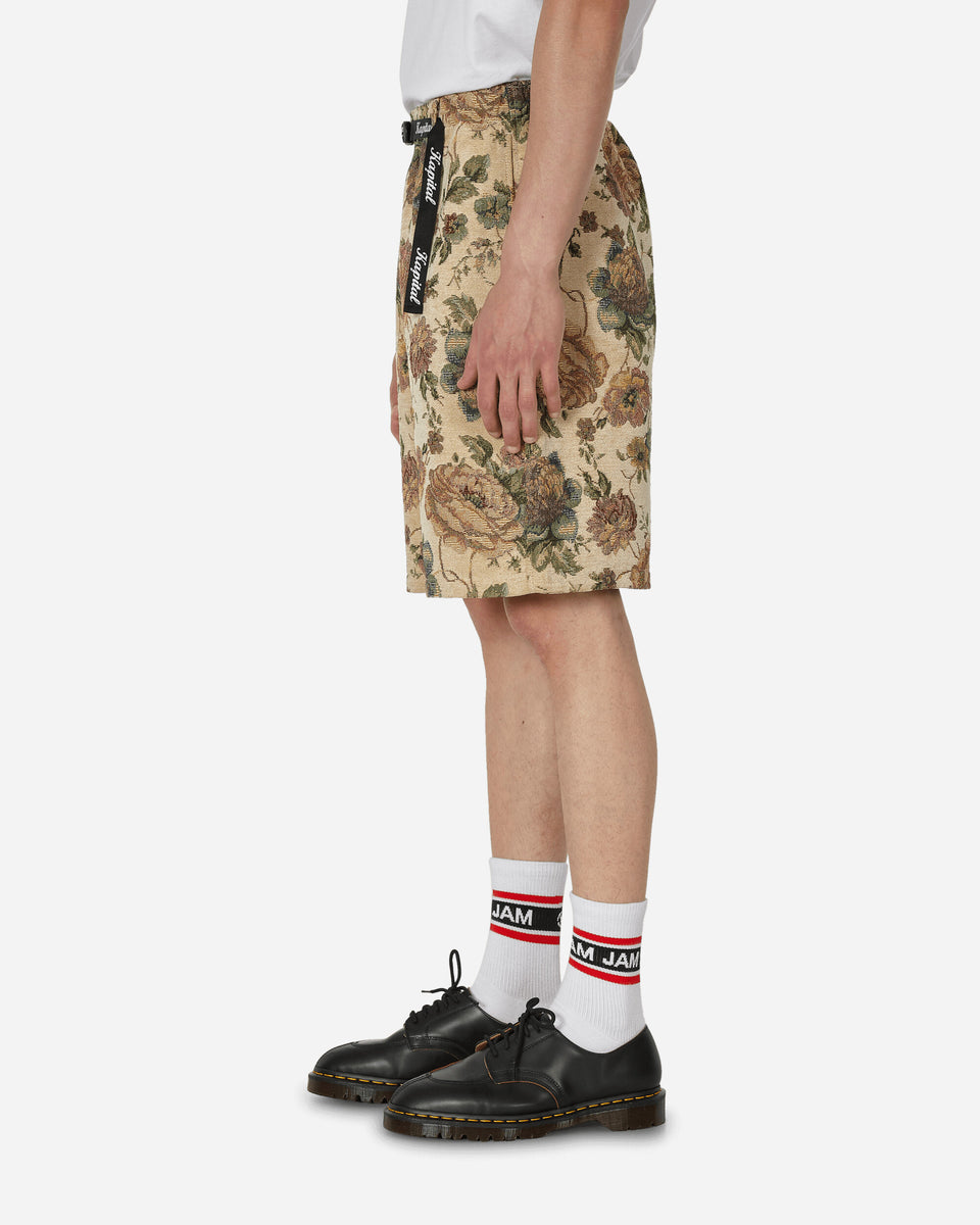 KAPITAL Gobelin Easy Shorts Beige - Slam Jam® Official Store