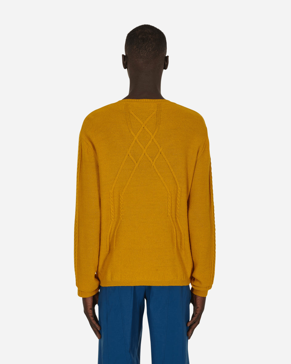 Itten Cable Knit Yellow