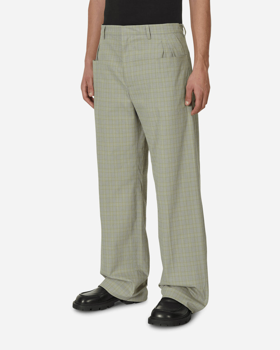 Orma Reversible Trousers Yellow Check