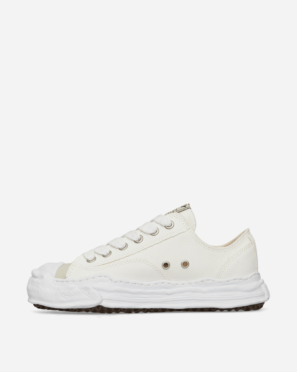 Maison MIHARA YASUHIRO Hank OG Sole Canvas Low Sneakers White