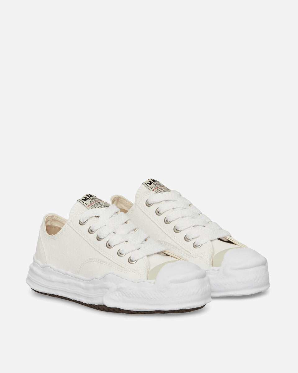 Maison MIHARA YASUHIRO Hank OG Sole Canvas Low Sneakers White