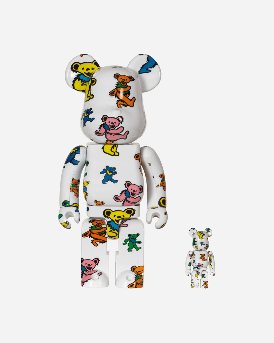 Medicom 100%+400% Greateful Dead - Dancing Bear Be@rbrick Multicolor