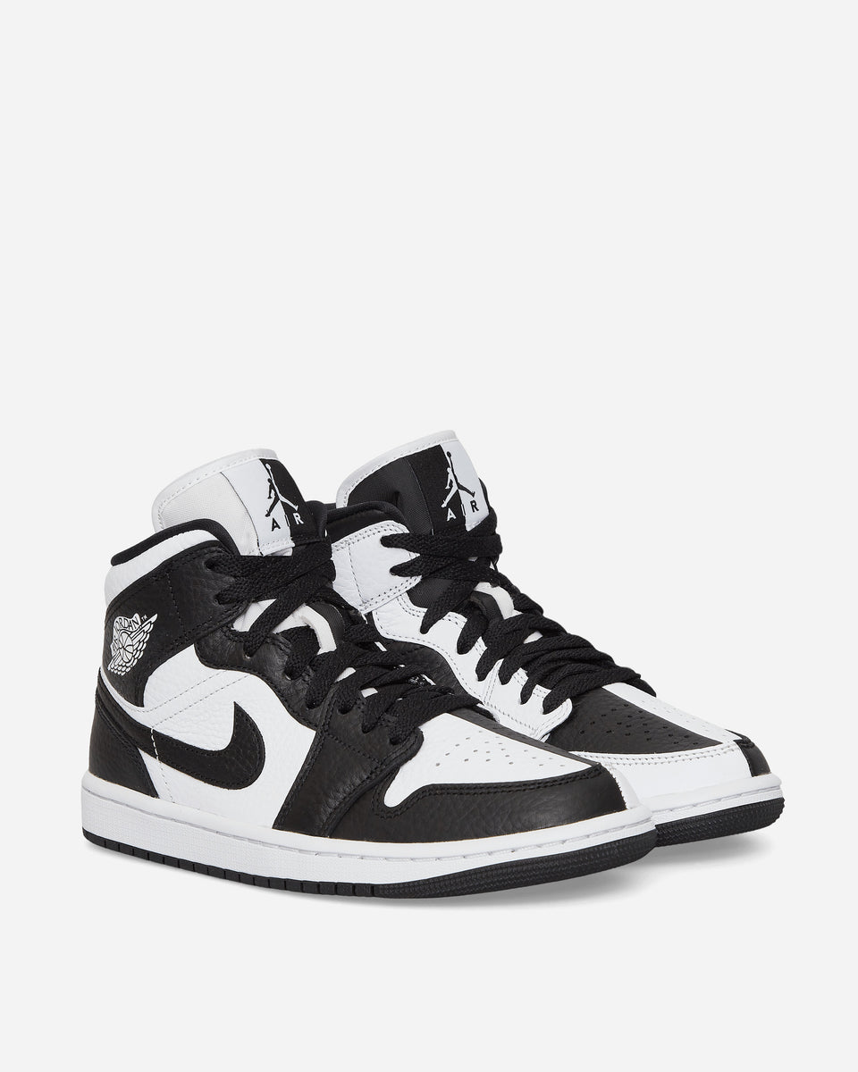 Nike Air Jordan 1 Mid SE Homage Black White Split Shoes DR0501-101  Women's Sizes