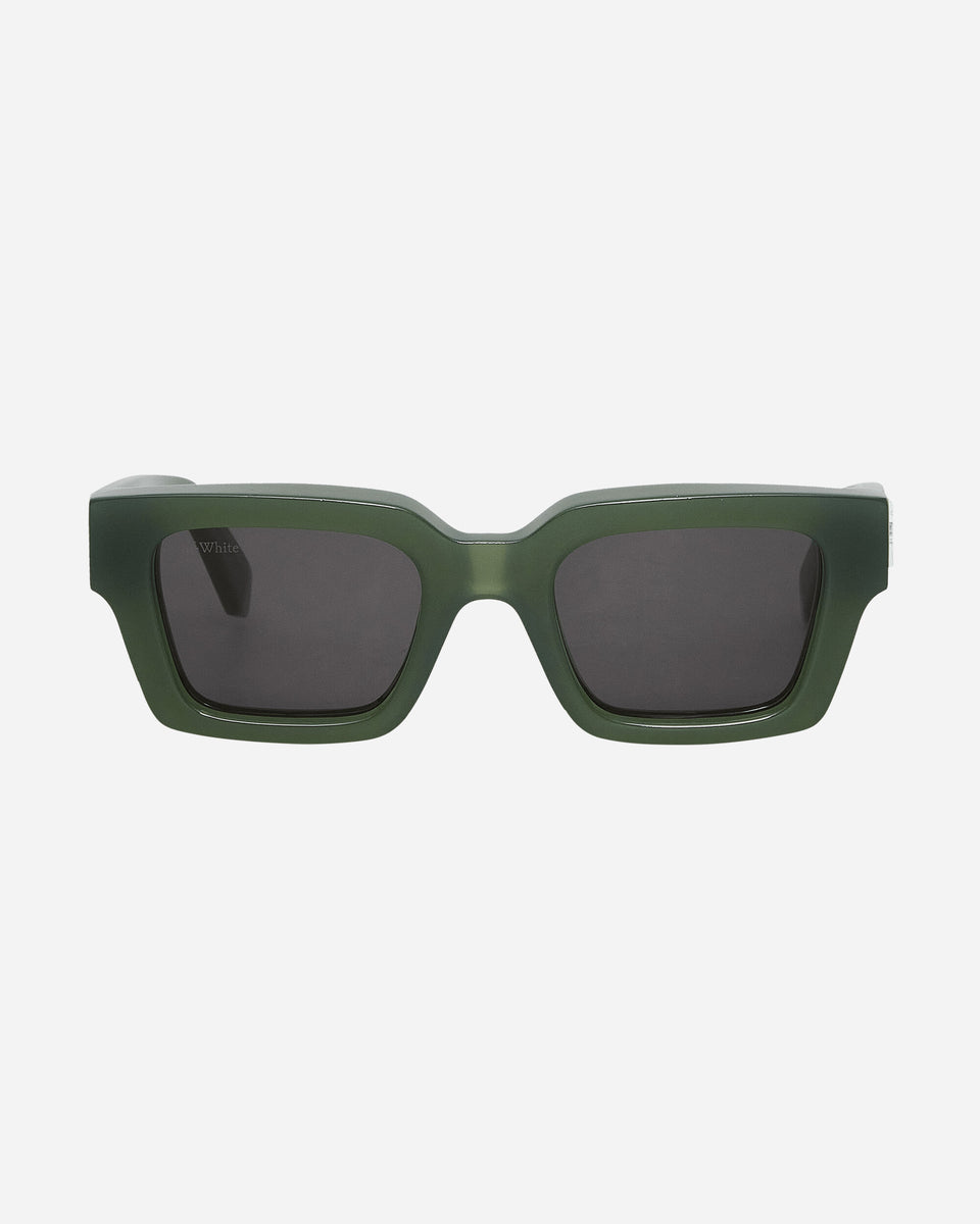 OFF-WHITE Virgil Sunglasses 'Green/Dark Grey' - OERI008C99PLA0015507