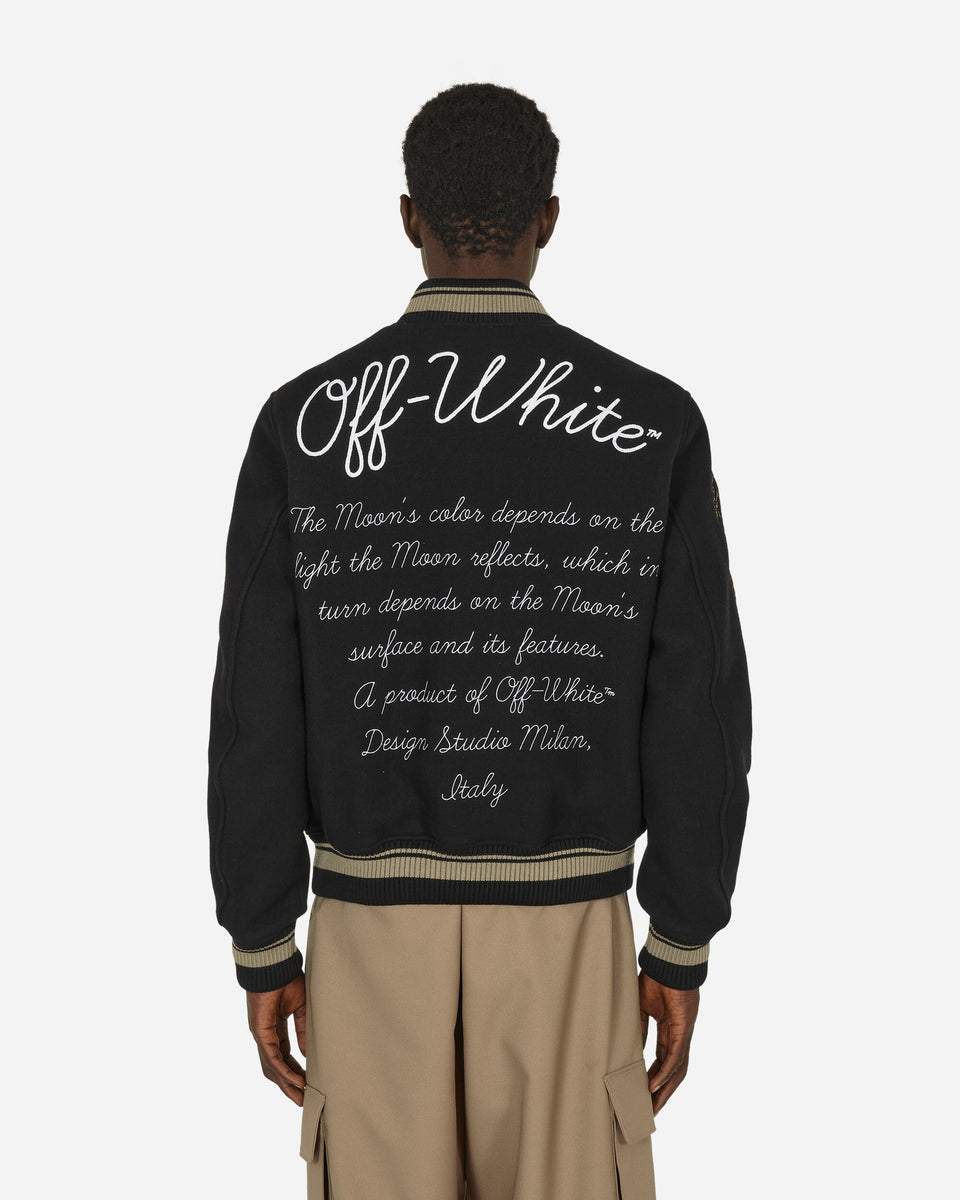 Off-White, Jackets & Coats, Offwhite X Ac Milan Varsity Jacket