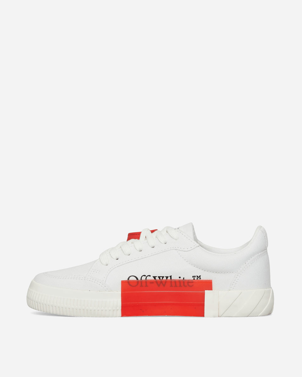 Off White Low Vulcanized Sneakers Womens Sz US 7.5 EU Sz 36 Virgil