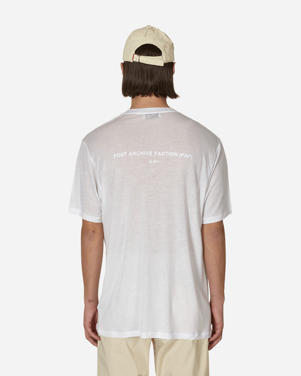 5.0+ T-Shirt Right White