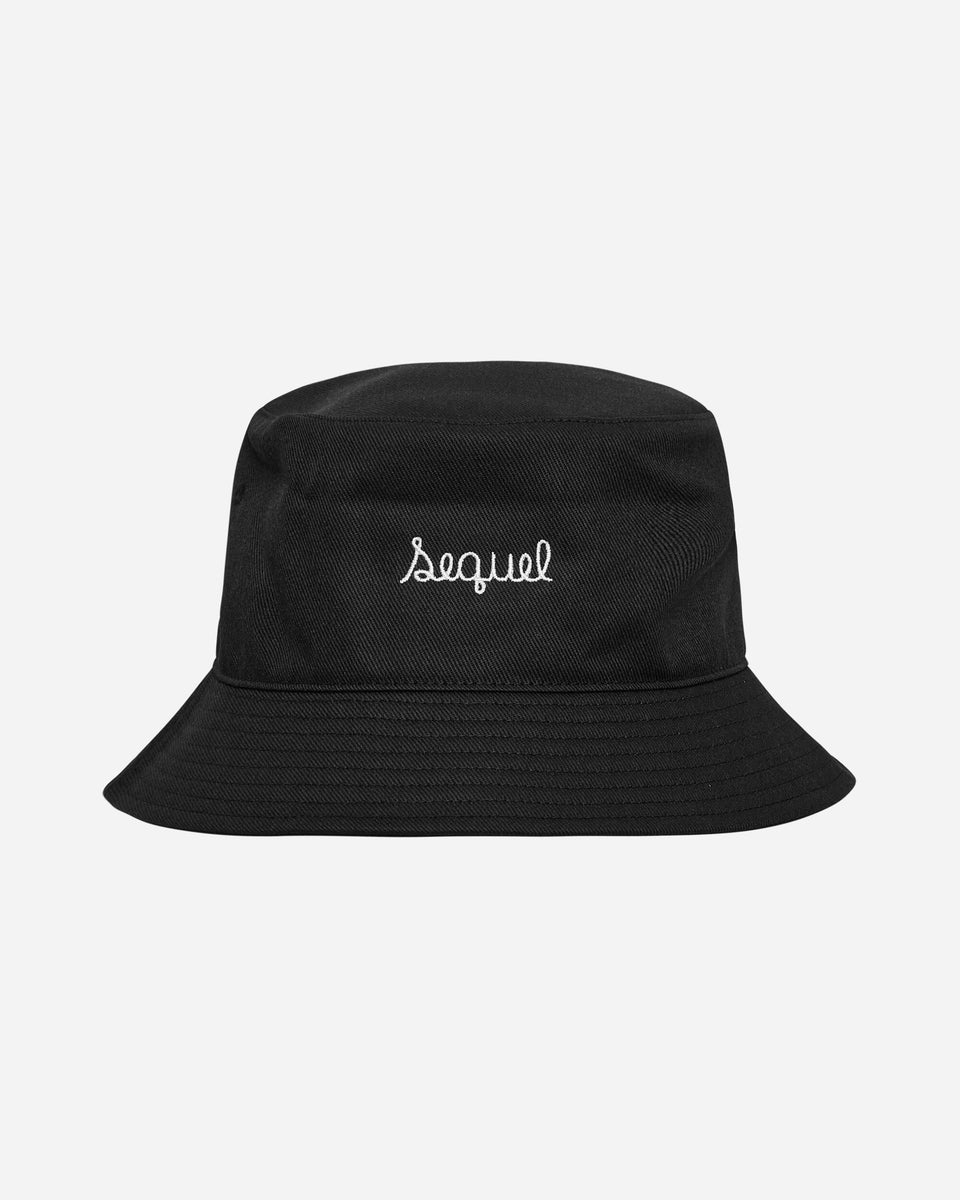 Sequel Logo Bucket Hat Black - Slam Jam Official Store