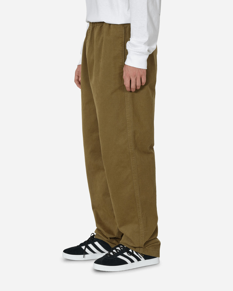 Brushed Beach Pants Olive