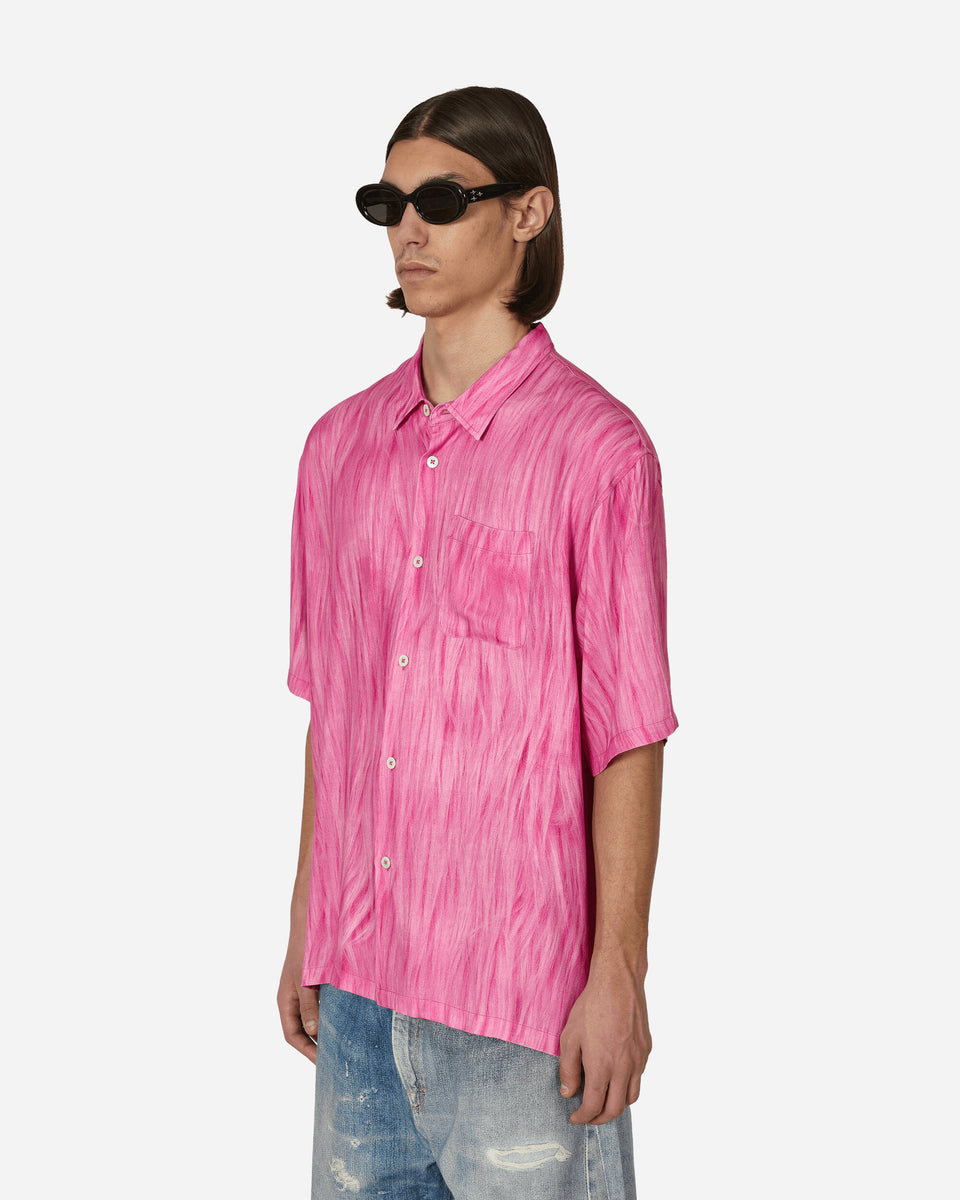 Fur Print Shirt Pink