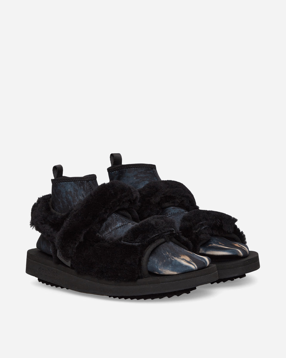 Suicoke Doublet WAS-5abDB Sandals Black - Slam Jam® Official Store