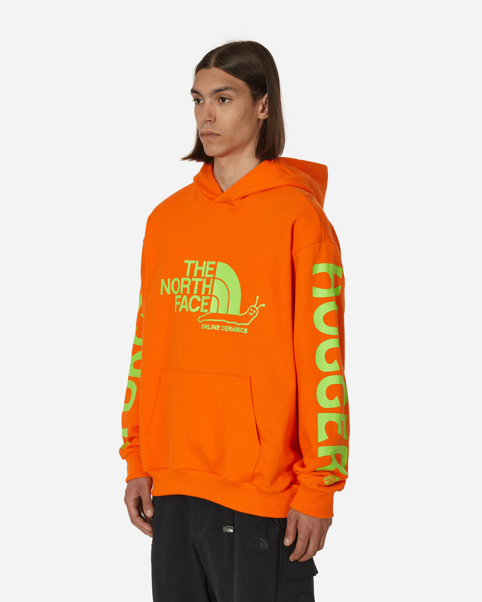 The North Face Project X Online Ceramics Hooded Sweatshirt Red Orange