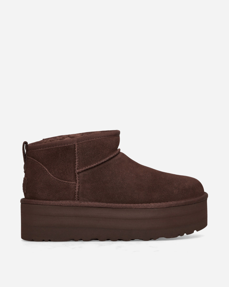 UGG WMNS Classic Ultra Mini Platform Boots Burnt Cedar