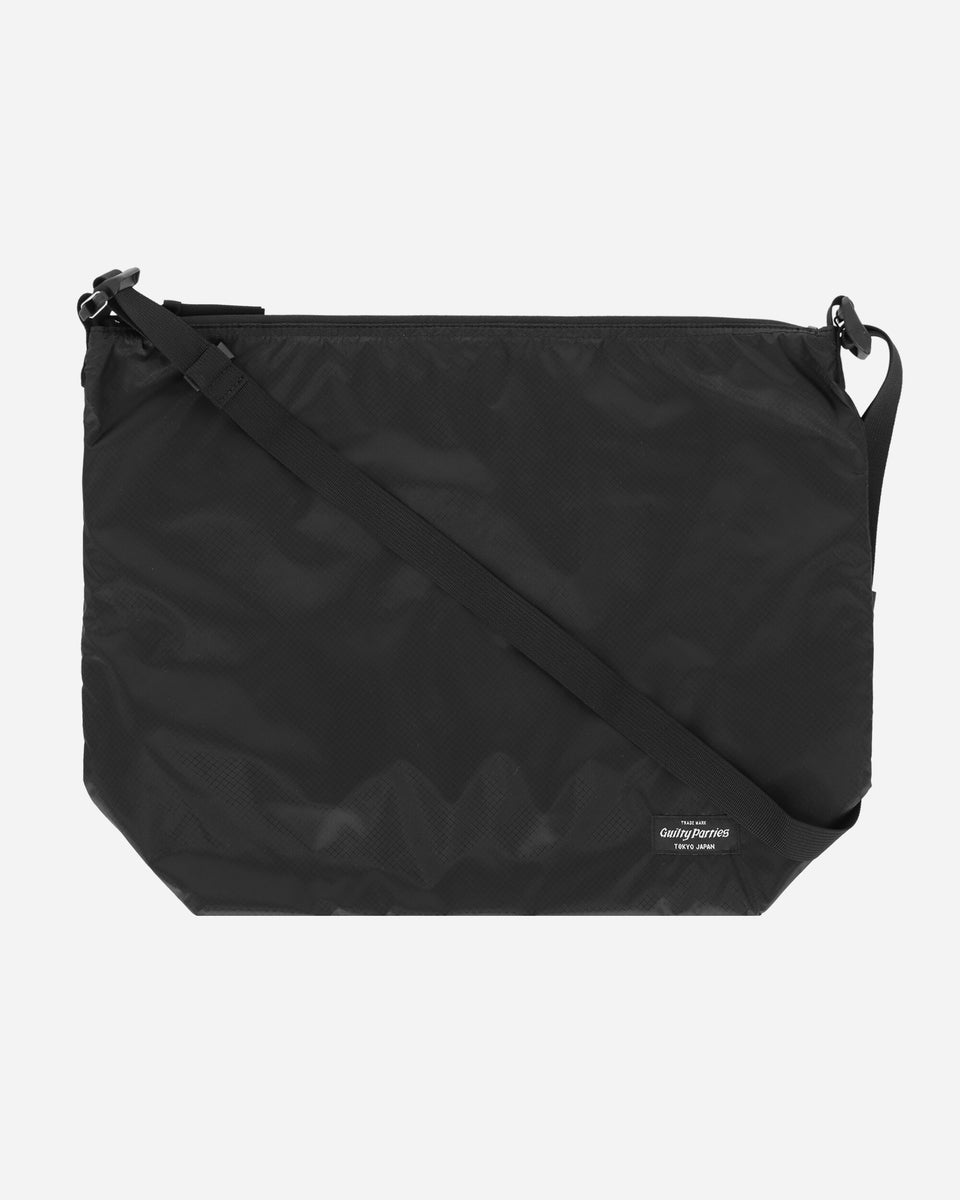 WACKO MARIA Speak Easy Reversible Shoulder Bag Black - Slam