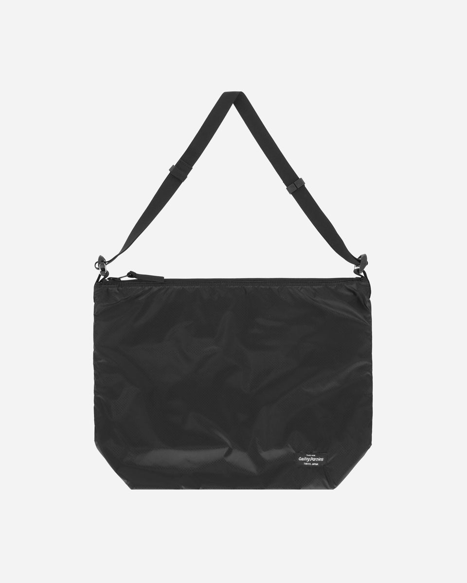 WACKO MARIA Speak Easy Reversible Shoulder Bag Black - Slam