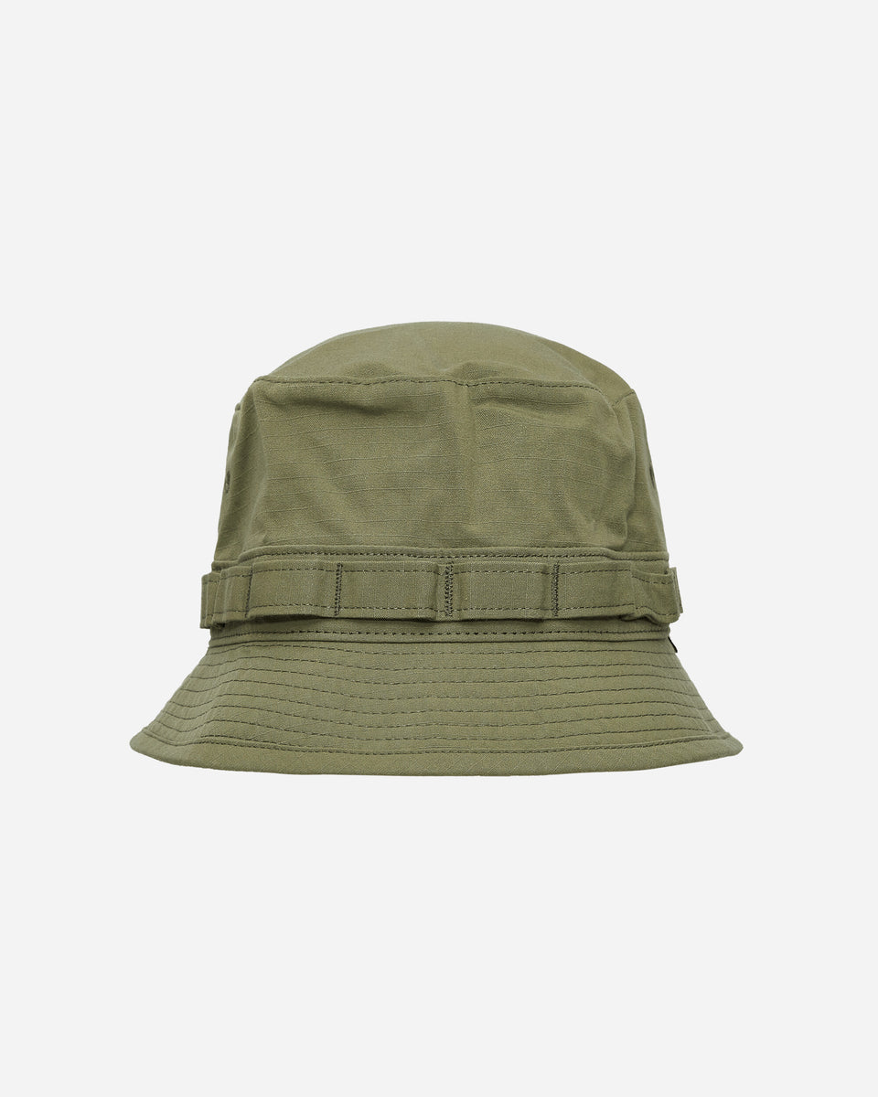 WTAPS Cotton Ripstop Bucket Hat 03 Olive Drab - Slam Jam Official