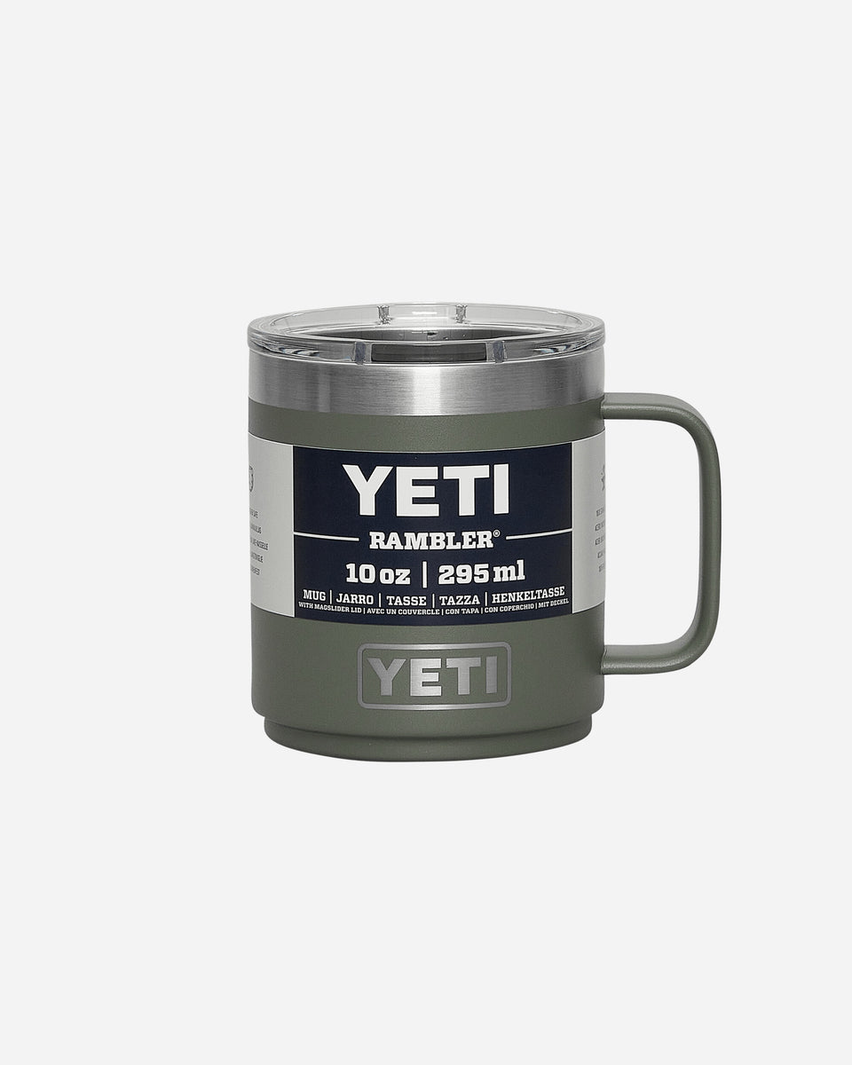 YETI Rambler Camp Green Mug with Magslider Lid, 10 oz.
