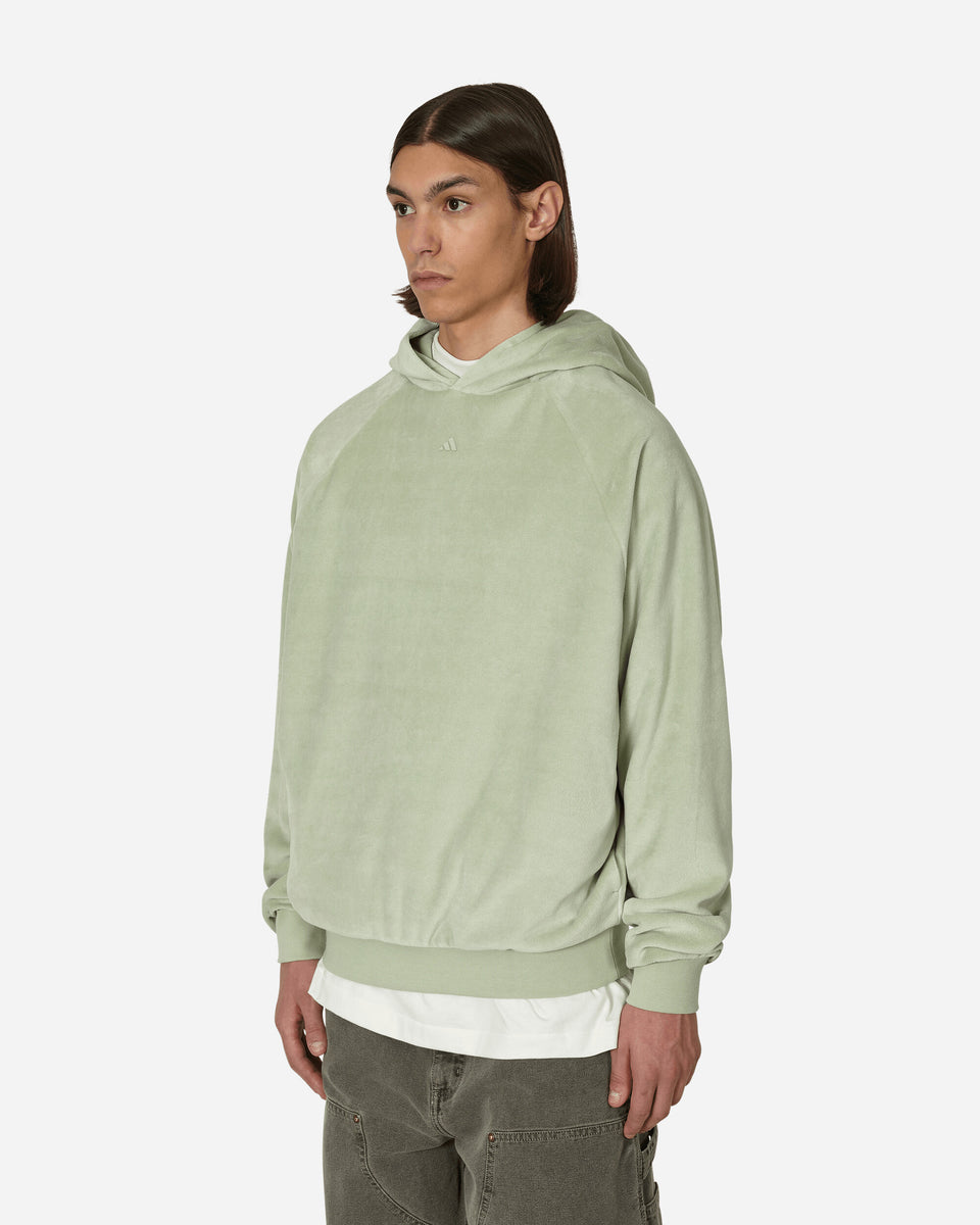 Green velvet sale adidas hoodie