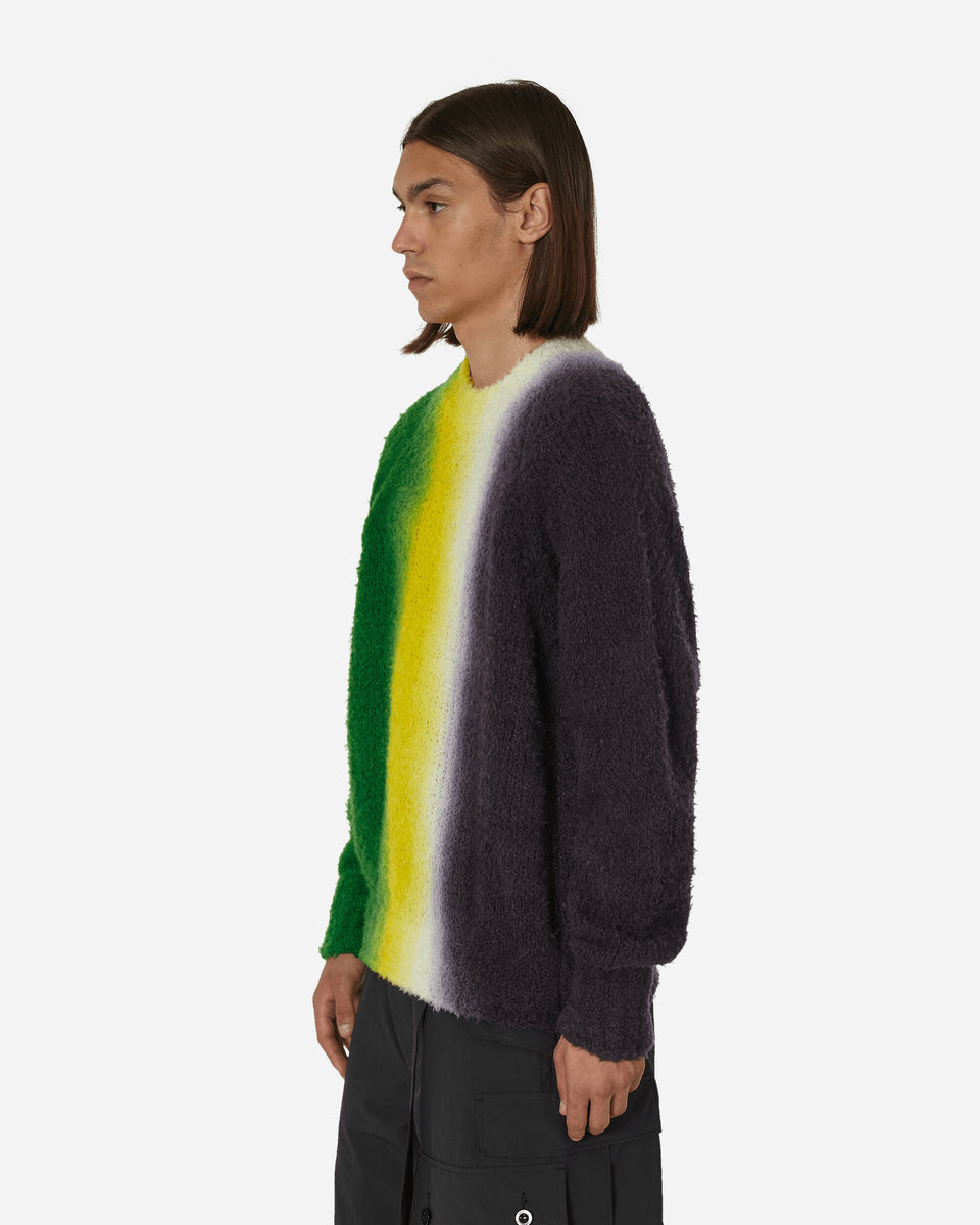 Tie Dye Wool Blend Sweater in Multicoloured - Sacai