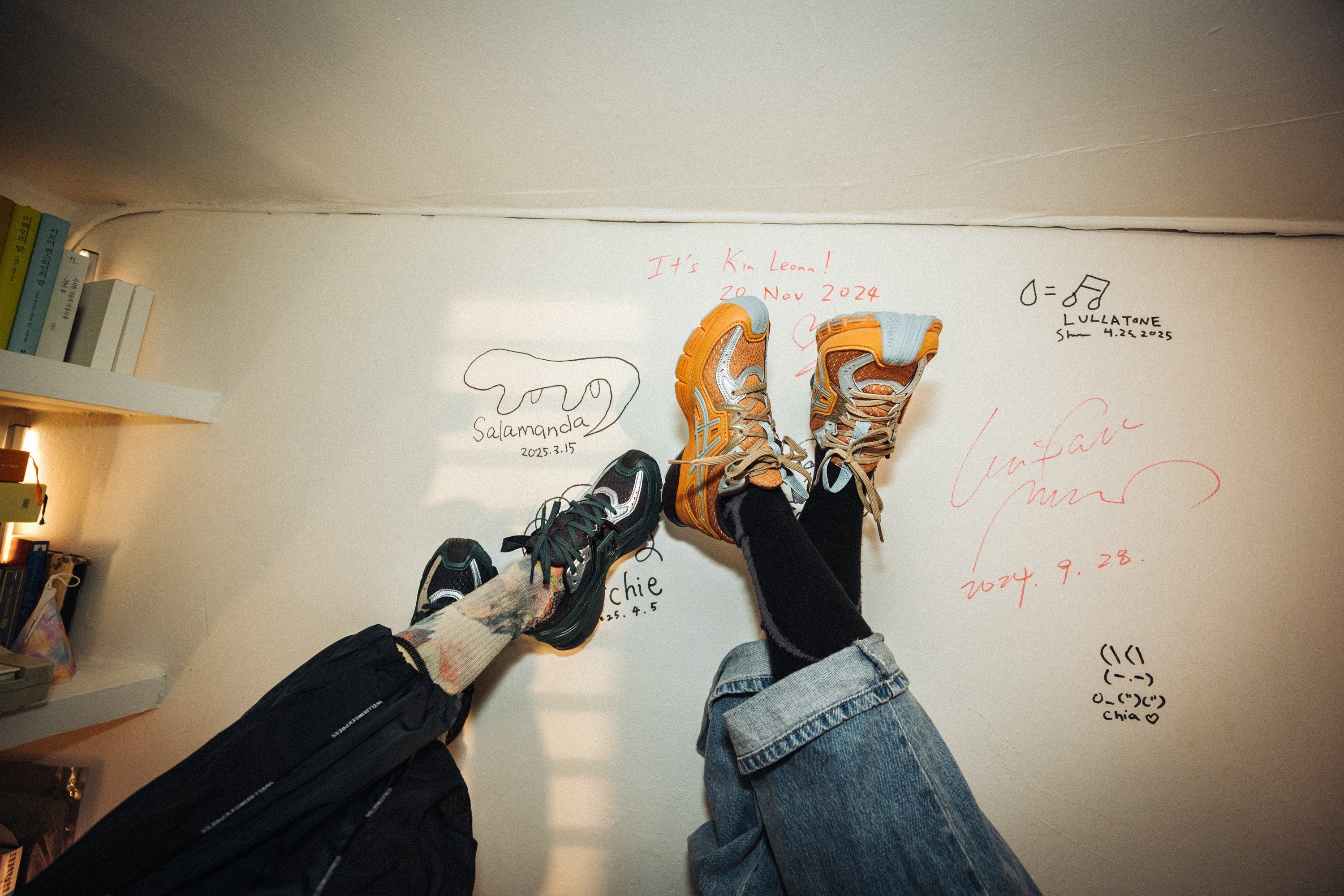 ASICS UB12-S GEL-SD-LYTE: INSIDE THE FRAME.