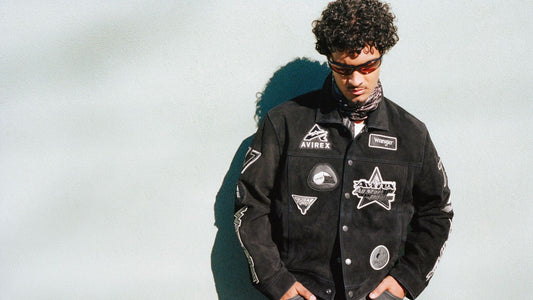 WESTERN CODES AT STREET ALTITUDE. WRANGLER AND AVIREX LAUNCH THEIR FIRST LIMITED-EDITION COLLECTION.