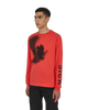 1017 Alyx 9SM Treated Infra Red T-Shirts Longsleeve AAMTS0267FA01 RED0005