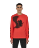 1017 Alyx 9SM Treated Infra Red T-Shirts Longsleeve AAMTS0267FA01 RED0005