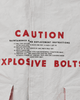 Space Odyssey Explosive Bolts Parka White