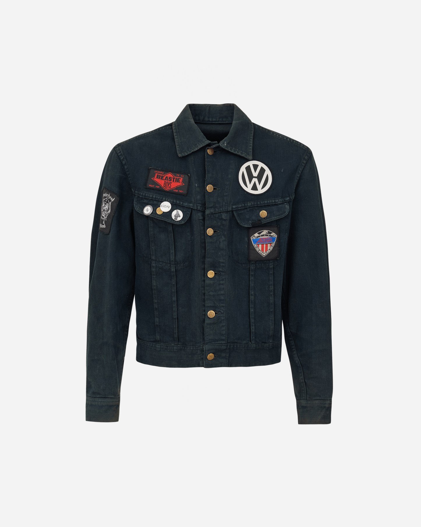 Custom Made Denim Jacket Black