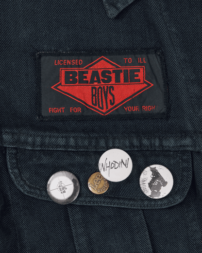 Custom Made Denim Jacket Black