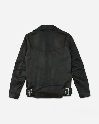 Double Riders Leather Jacket Black