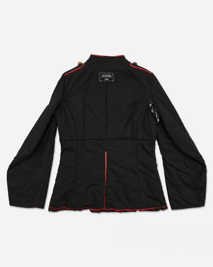 Napoleon Structured Military Jacket Black