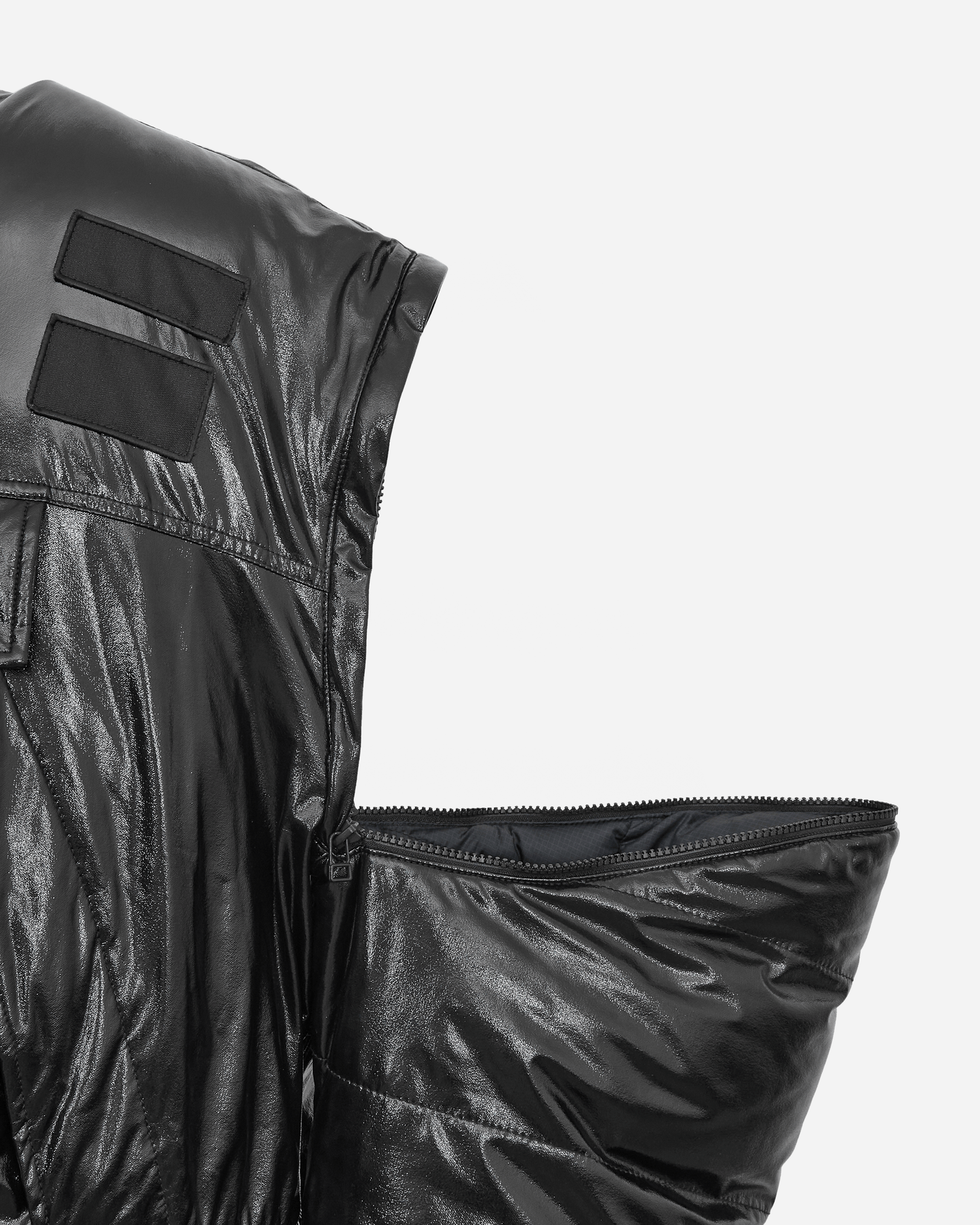Martine Rose Skidoo Nas Long Anorak Parka Black