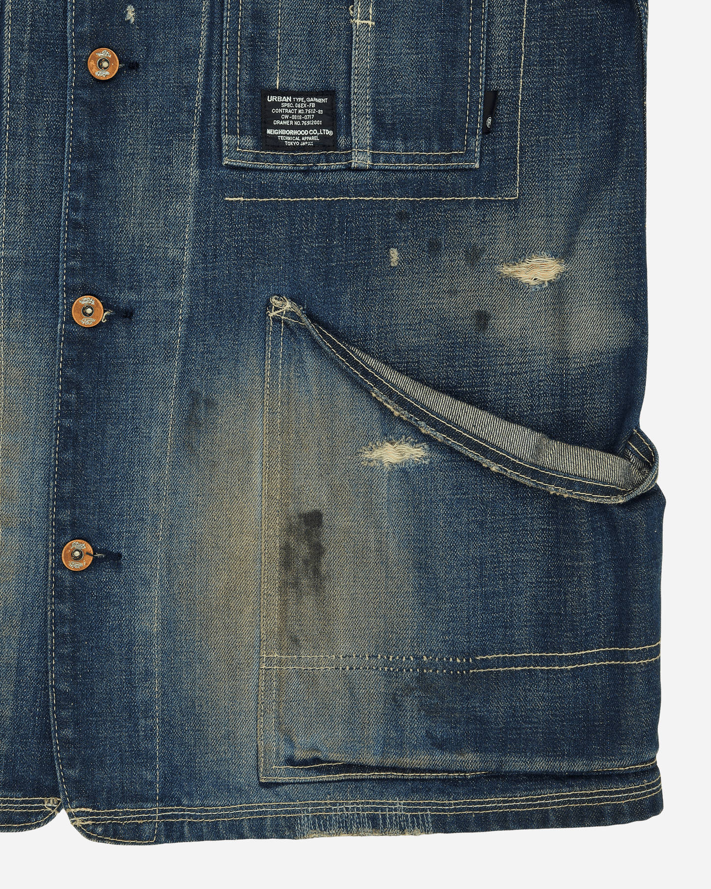 Urban Stockman Denim Jacket Blue