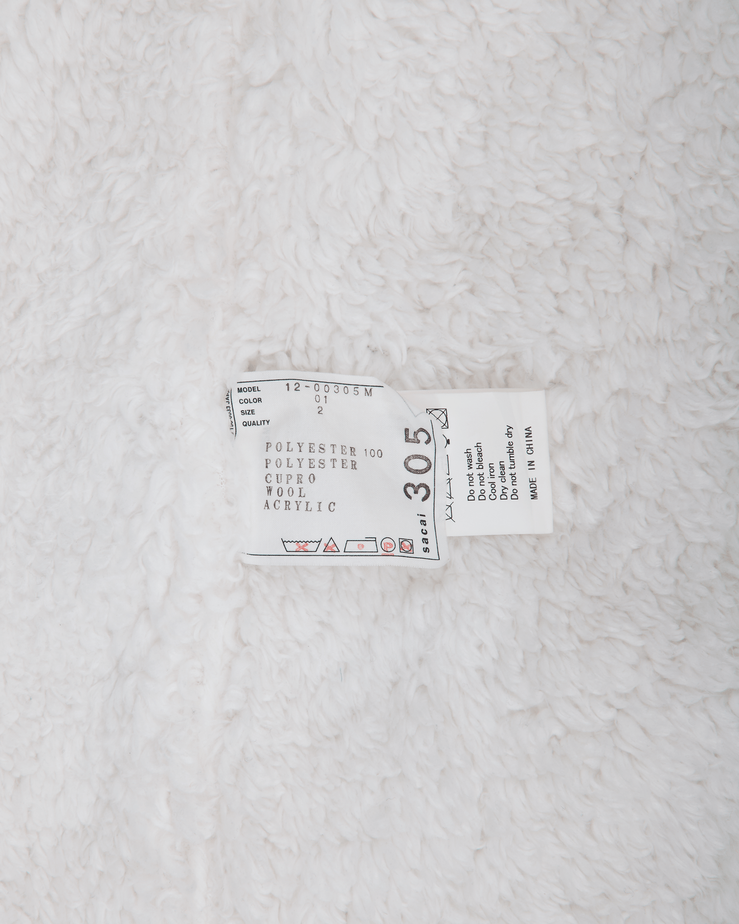 Double Parka Long Jacket White