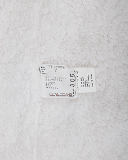 Double Parka Long Jacket White