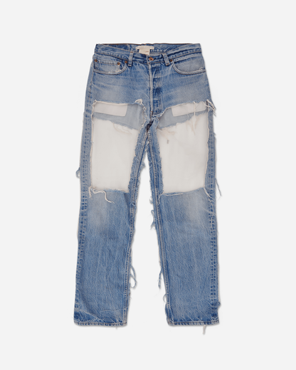 Off-White Mesh Denim Blue
