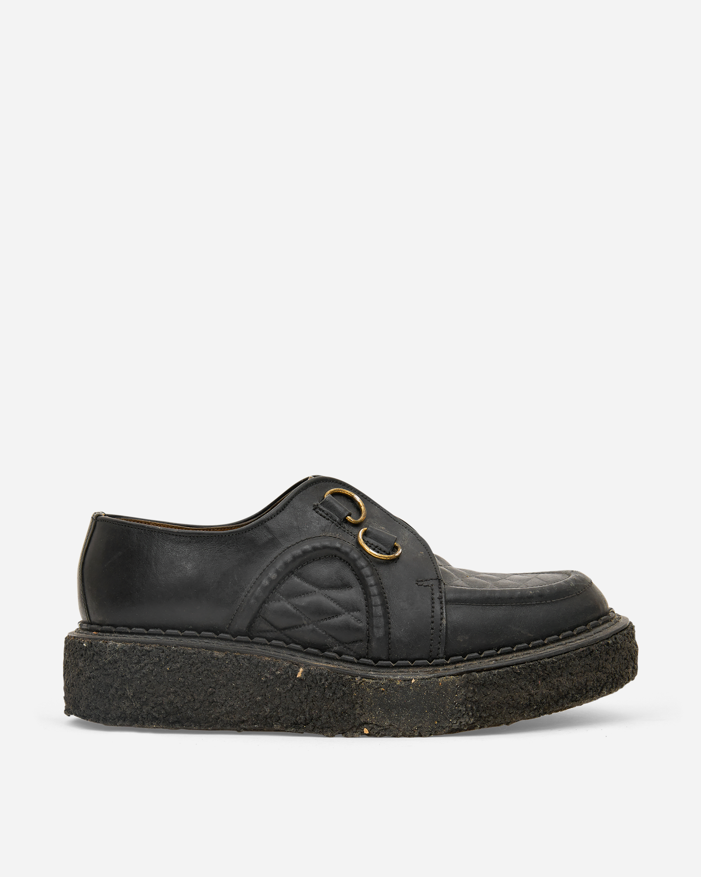 Dace Leather Creepers Black