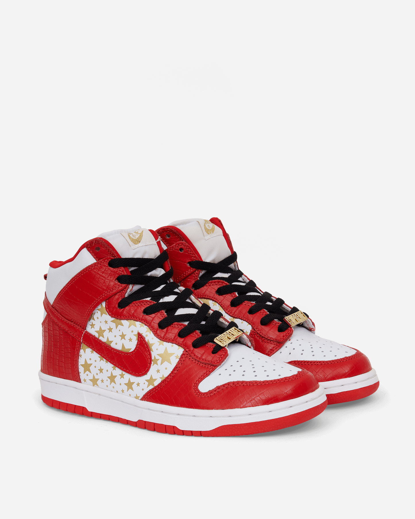Supreme Dunk High PRO SB Sneakers White / Varsity Red