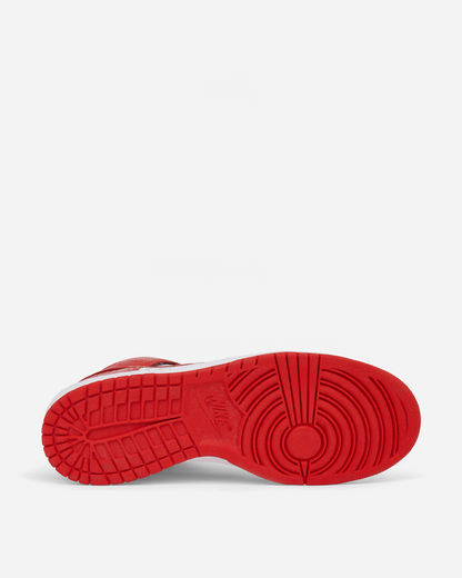 Supreme Dunk High PRO SB Sneakers White / Varsity Red