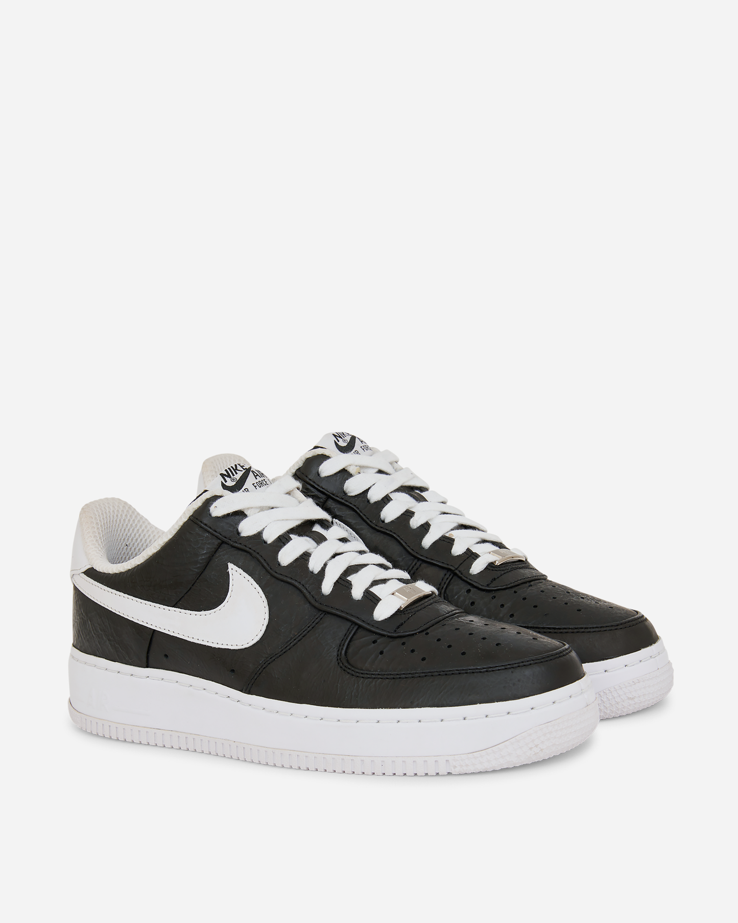 Slam Jam Air Force 1 Low Supreme I/0 Optical Force Sneakers Black