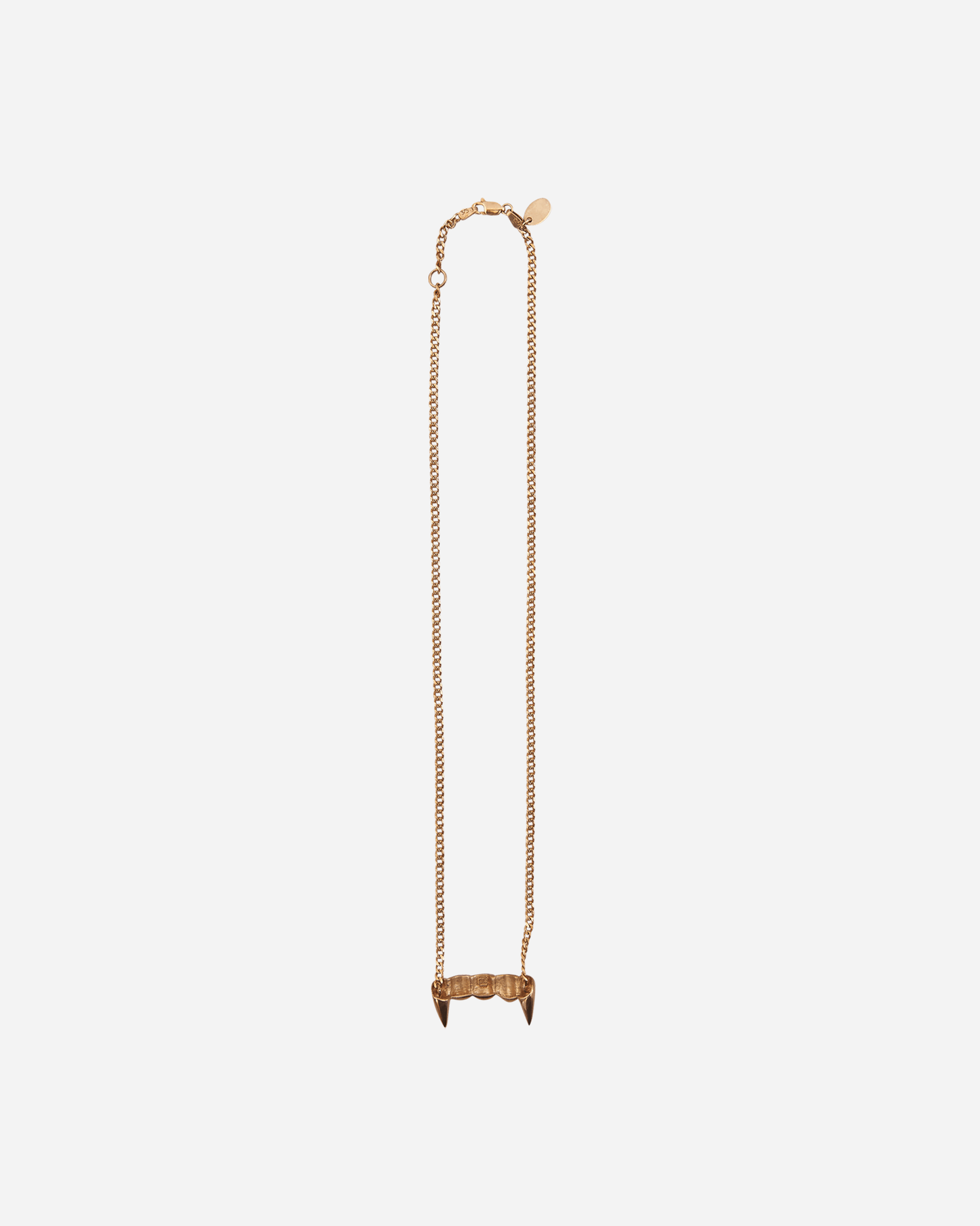 Teeth Necklace Gold