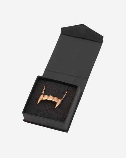 Teeth Necklace Gold