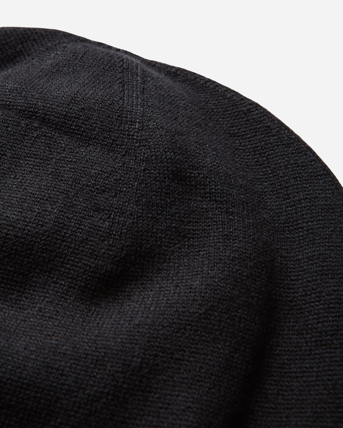 A Bathing Ape Ape Head One Point Knit Cap Black Hats Caps 1M80181004 BKX