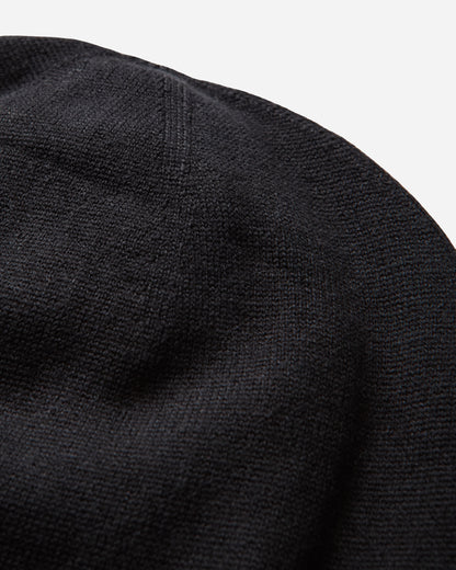 A Bathing Ape Ape Head One Point Knit Cap Black Hats Caps 1M80181004 BKX