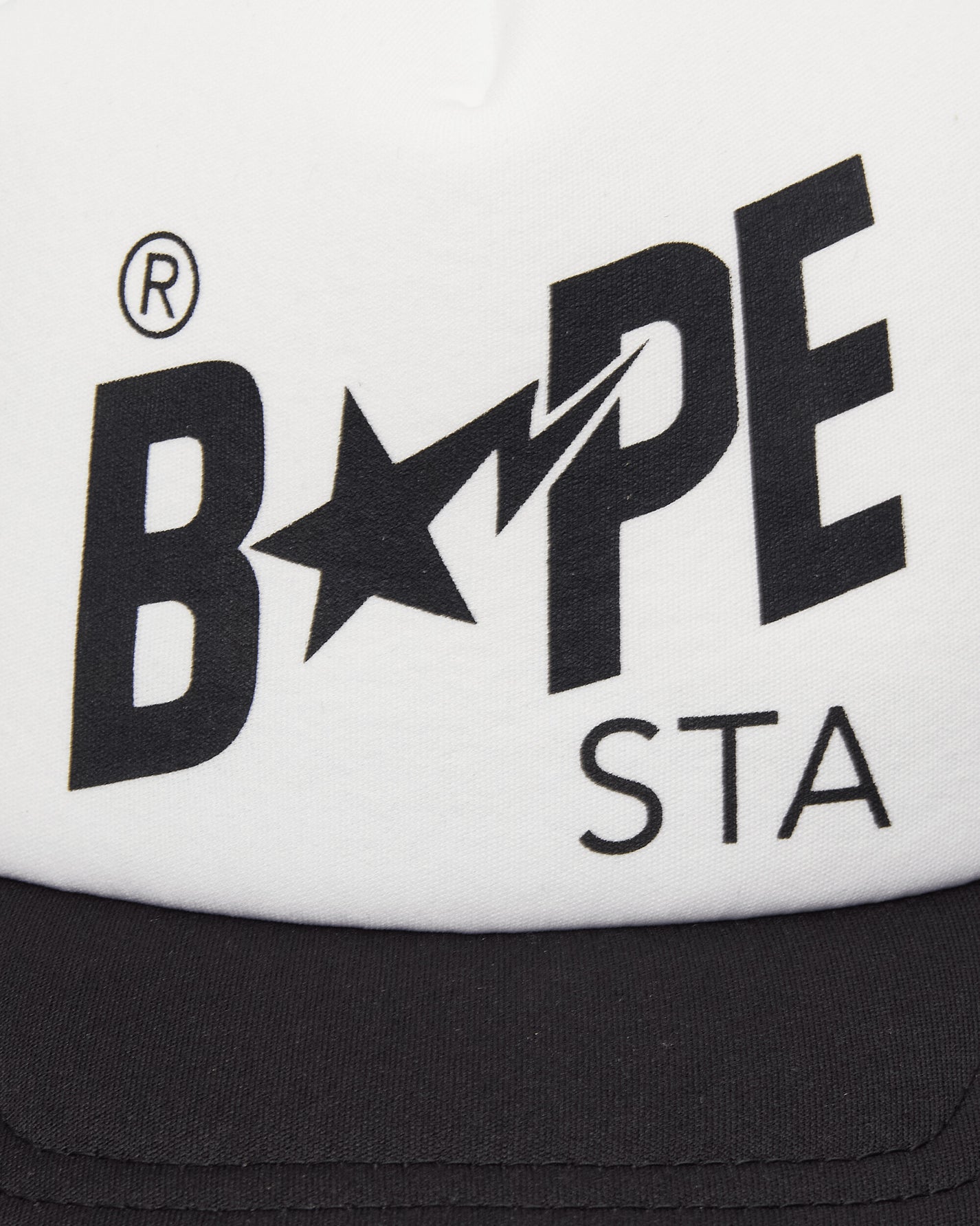 A Bathing Ape Bape Sta Mesh Cap Black Hats Caps 1M30180004 BLACK