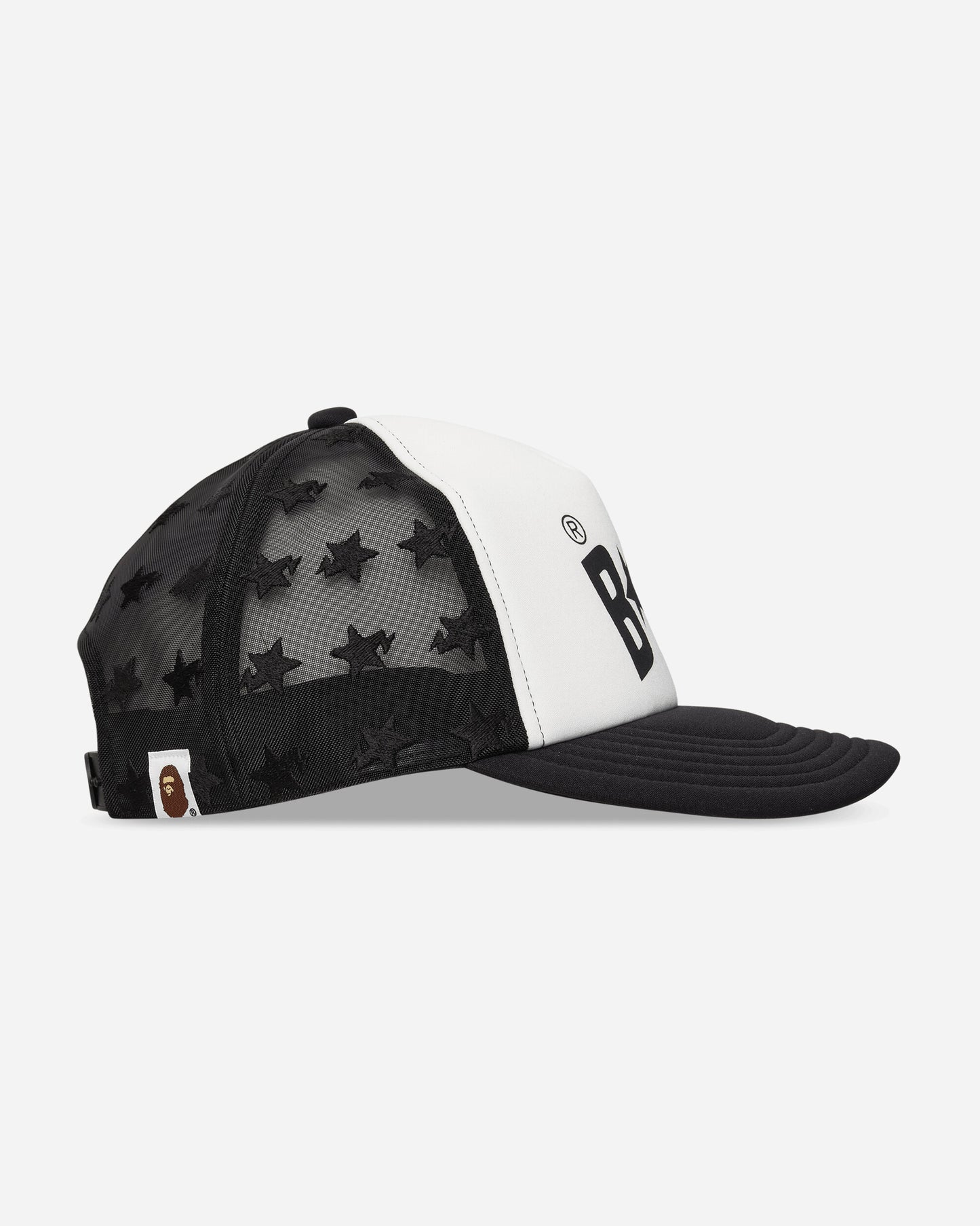 A Bathing Ape Bape Sta Mesh Cap Black Hats Caps 1M30180004 BLACK