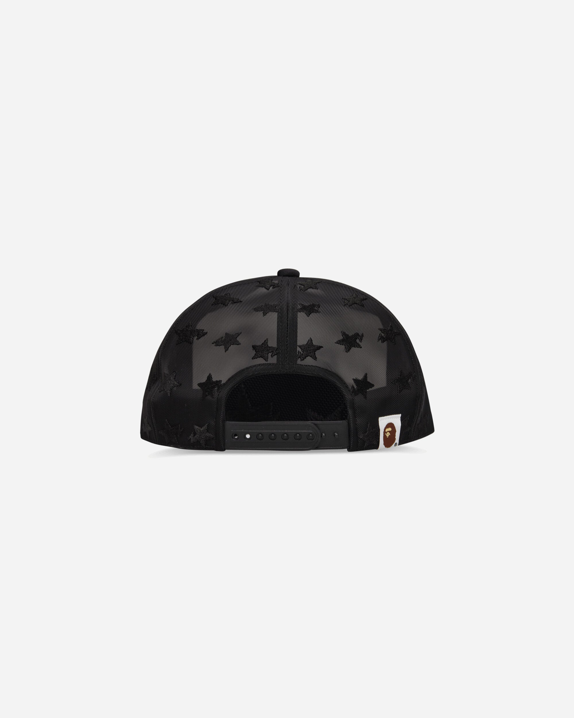 A Bathing Ape Bape Sta Mesh Cap Black Hats Caps 1M30180004 BLACK