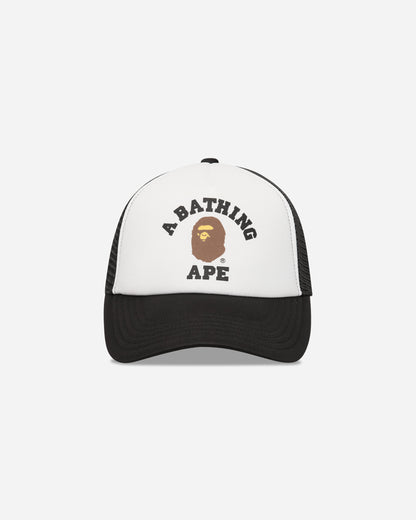 A Bathing Ape College Mesh Cap Black Hats Caps 1M80180001 BKX