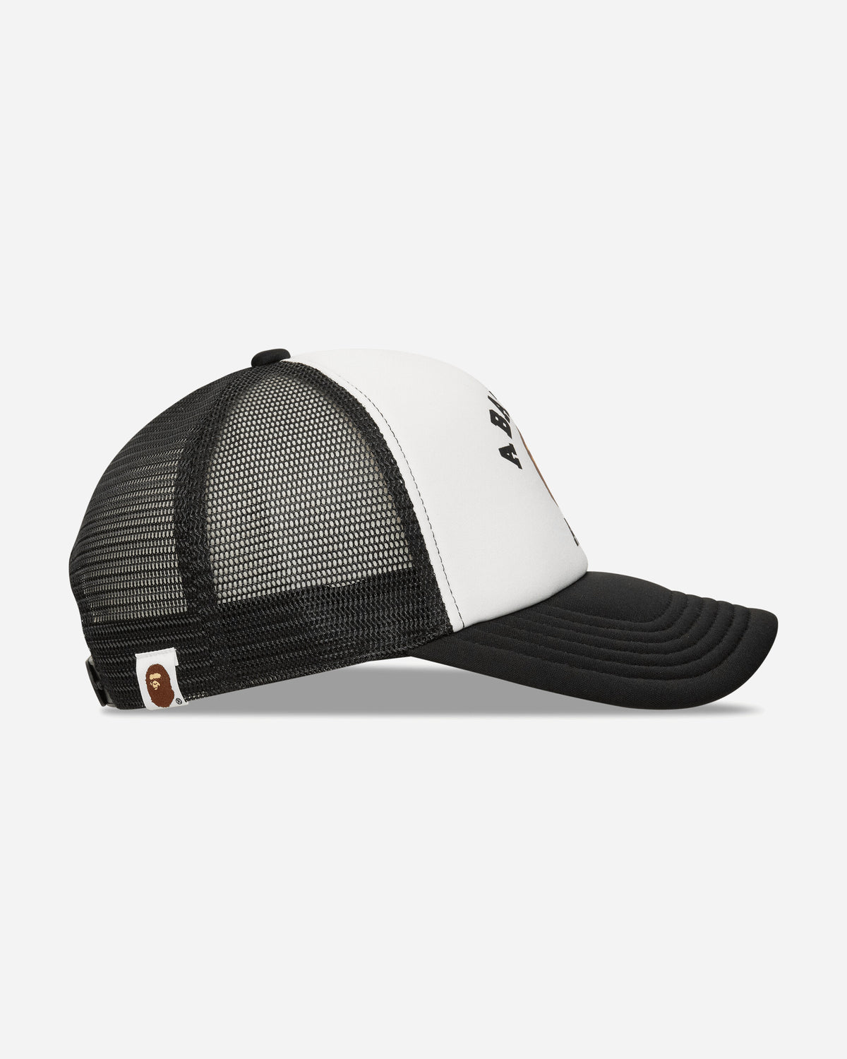 A Bathing Ape College Mesh Cap Black Hats Caps 1M80180001 BKX